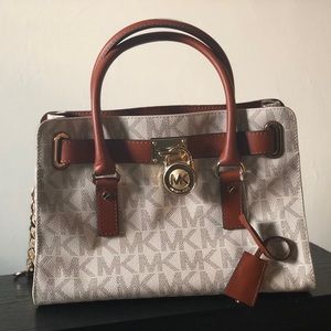 New with tags MK Hamilton Bag in vanilla